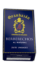 Berberechos al Natural 30/35 piezas Granbazán 
