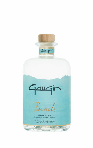 Botella de la ginebra GauGin Beach