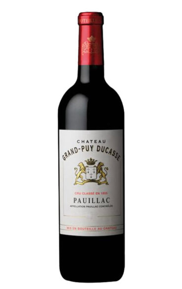 Botella de Château Grand-Puy Ducasse 2020