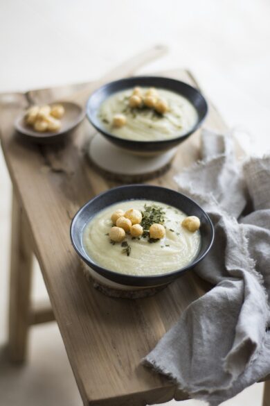 Crema de coliflor