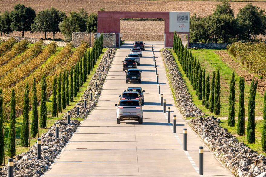 Entrada a la bodega Pago de Carraovejas