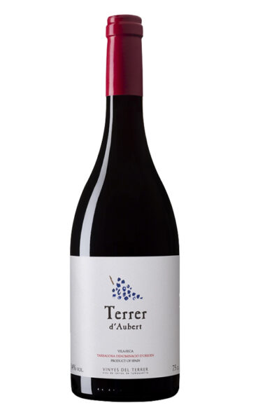 Botella del vino Terrer d'Aubert