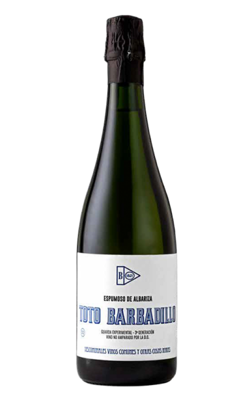 Botella del vino Toto Barbadillo Brut Nature