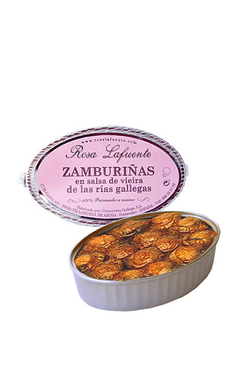 Zamburiñas Rosa Lafuente (boîte ovale)