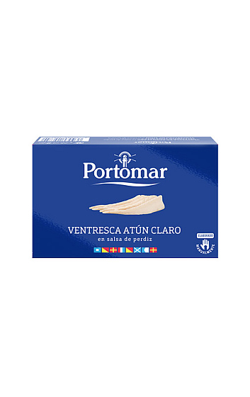 Ventresca de atún claro en salsa de perdiz 115 g