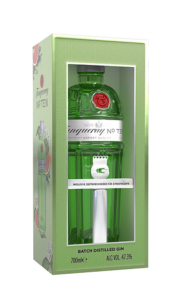 Tanqueray Ten Geschenkset mit Zestenschneider 