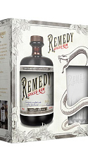 Remedy Spiced Rum Geschenkset mit Glas