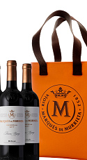 Pack Marqués de Murrieta Reserva 2017 (x3) con Bolso